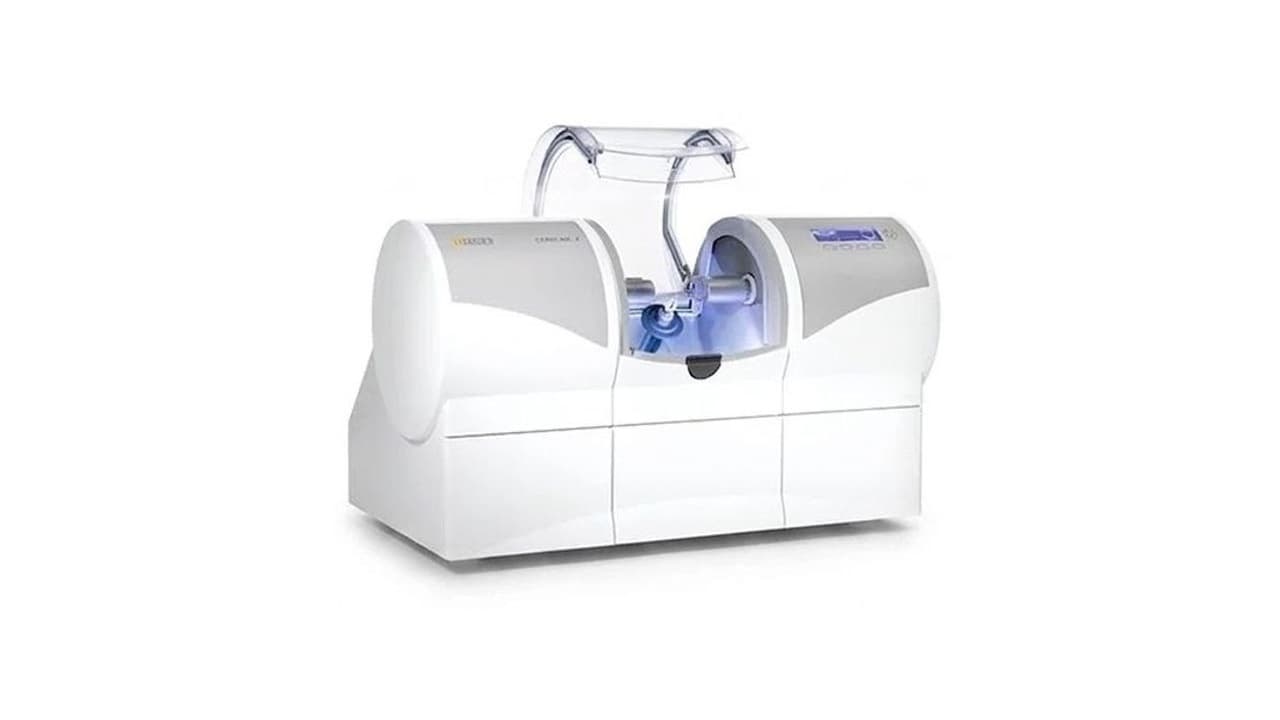 Vista del equipo CEREC MC X